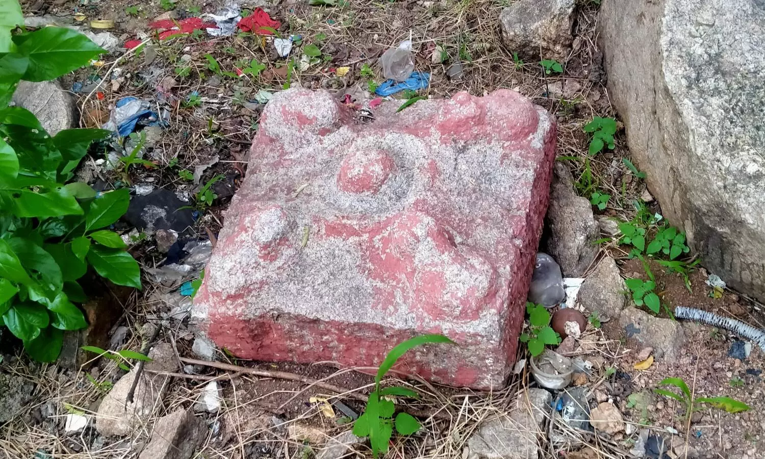 Ancient Four-Faced Linga Found At Chaitanyapuri