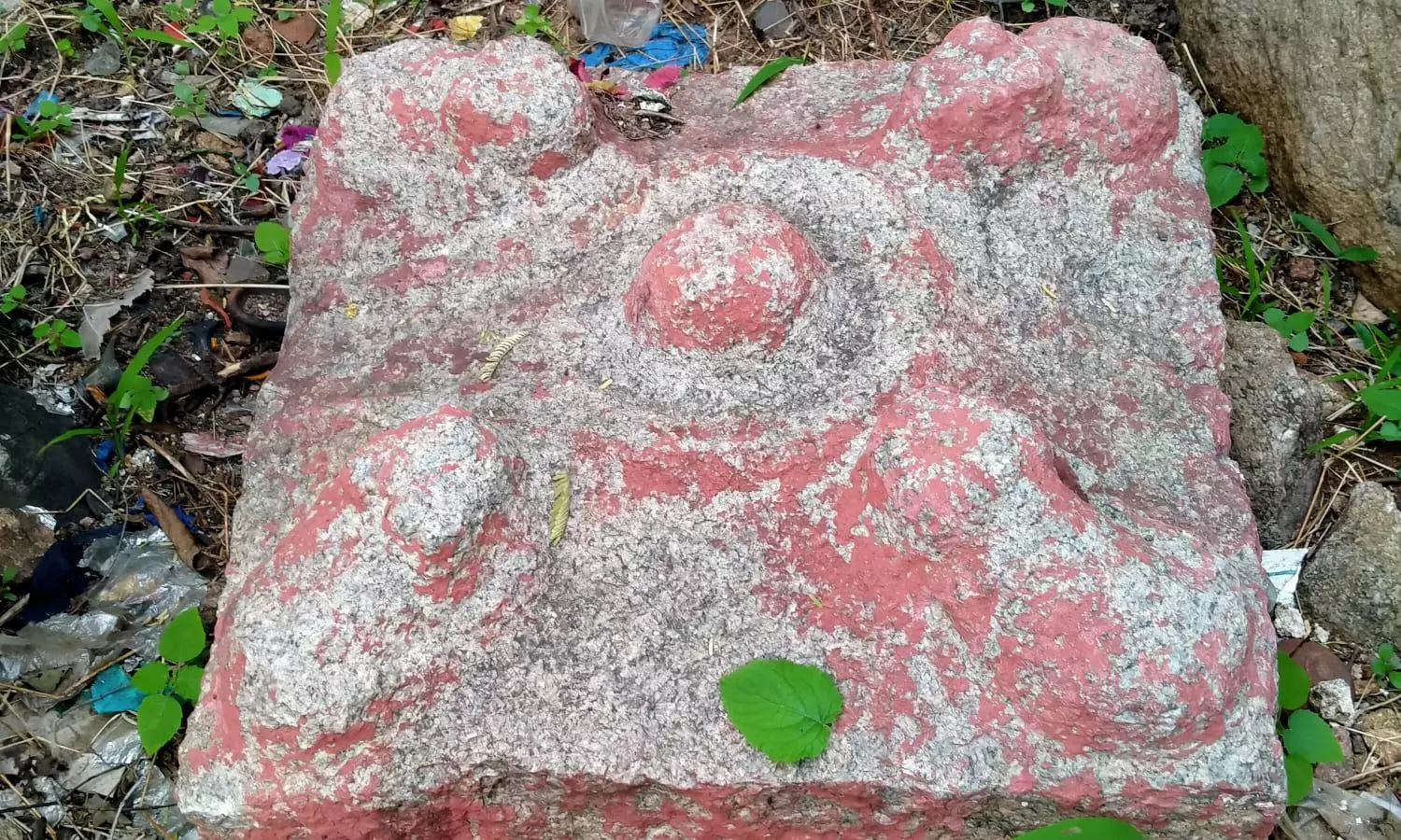 Ancient Four-Faced Linga Found At Chaitanyapuri