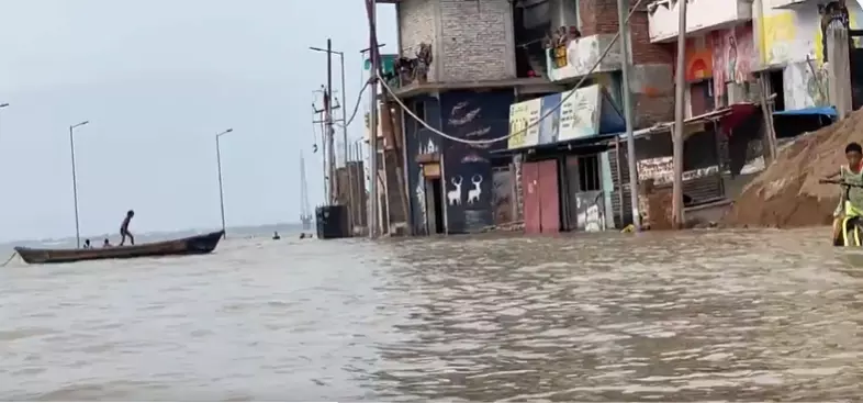 Yamuna River Continues To Flow Near Danger Mark