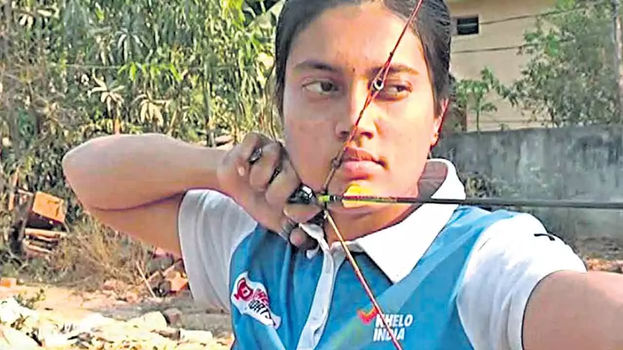 Revanth Reddy Hails Telangana Archer Chikita Taniparti for Striking Gold at World Youth Championship