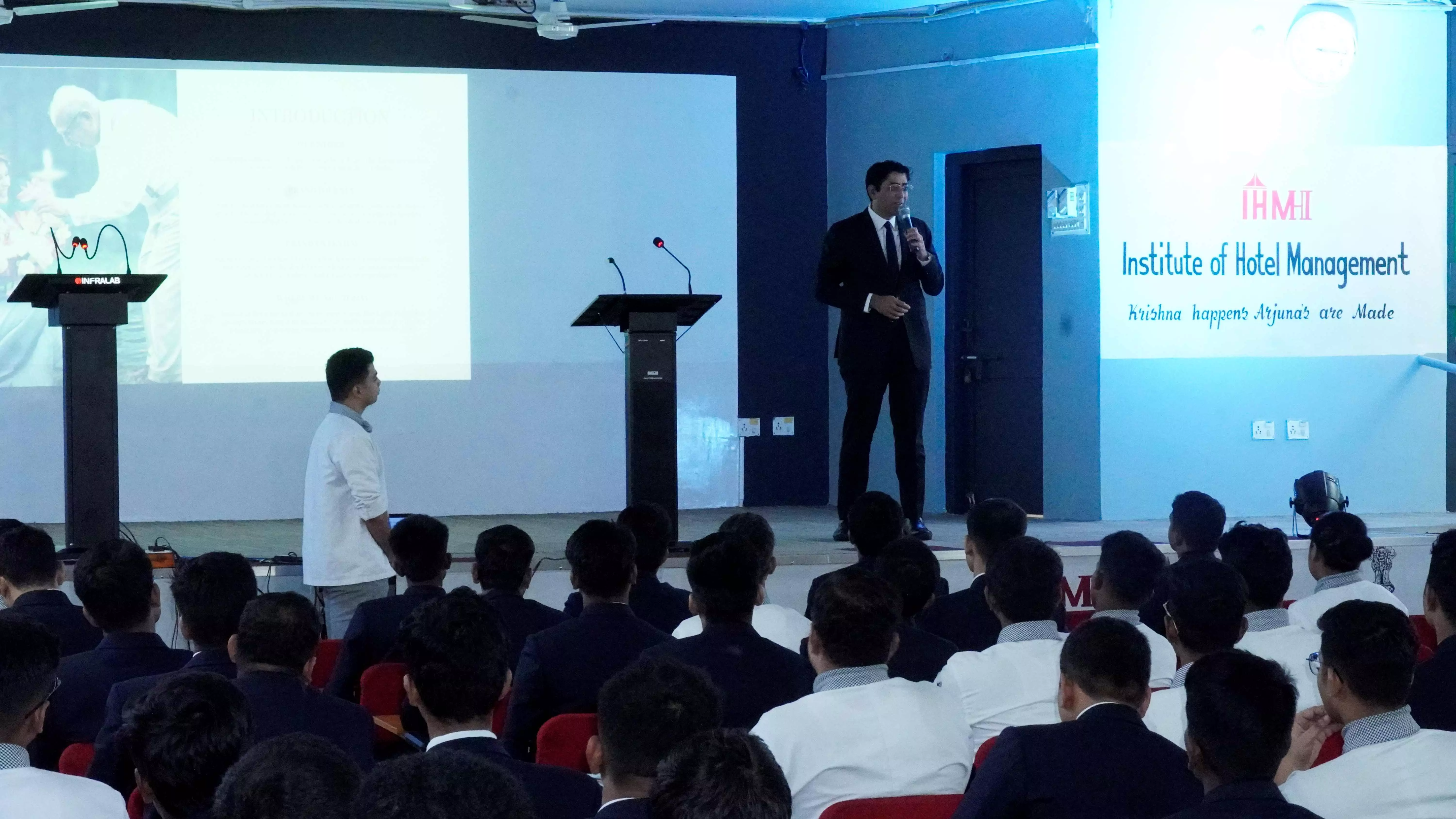 Leela Hyderabad GM Rajesh Gopalakrishnan Inspires Students With Hospitality Insights