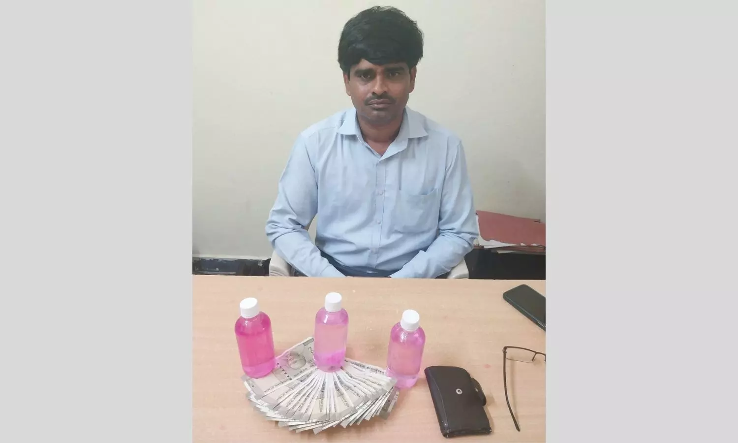MGNREGS Consultant Held in Bribe Case