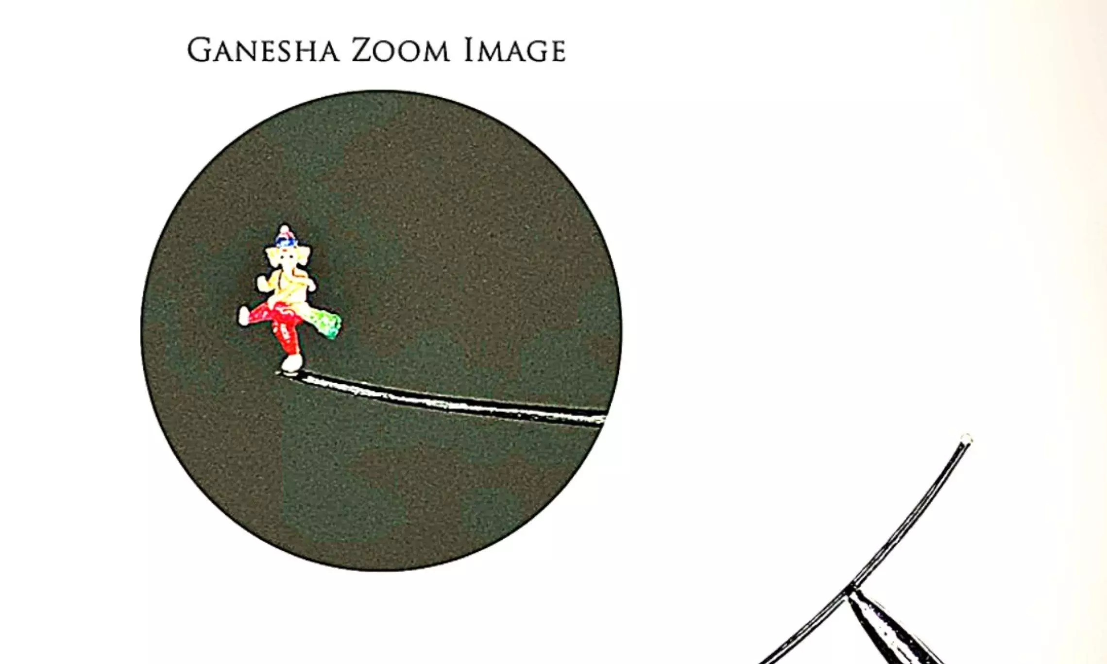Warangal Micro-Artist Crafts Dancing Ganesha On An Eyelash Tip
