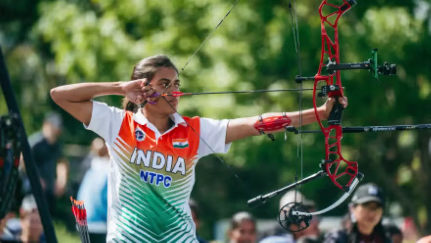 Peddapalli’s Chikitha Strikes Bull’s Eye, Wins Gold and Rewrites World Record Peddapalli’s Chikitha Strikes Bull’s Eye, Wins Gold and Rewrites World Record