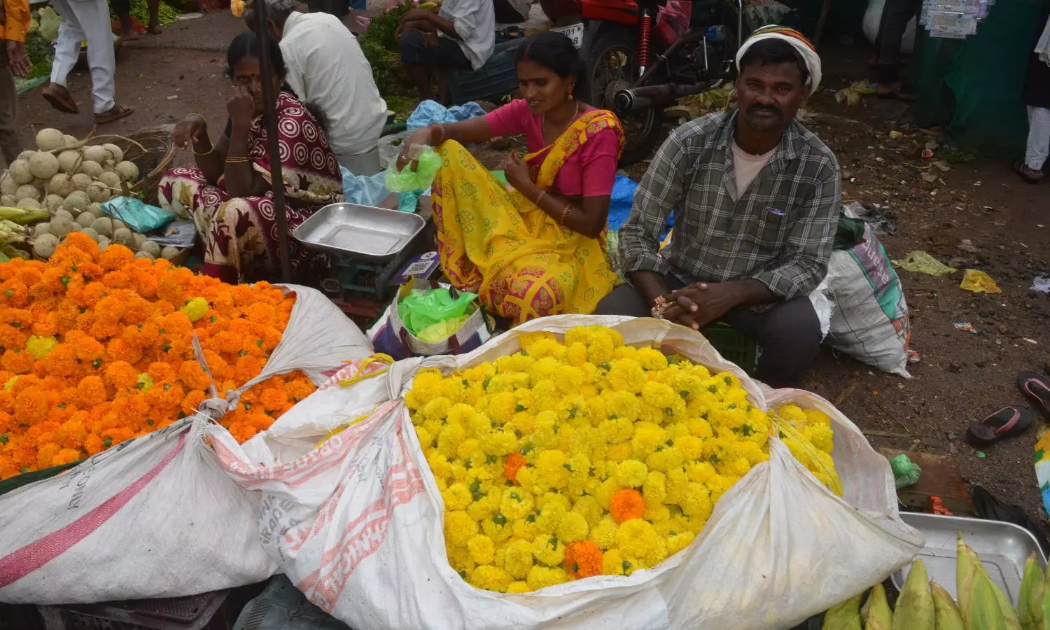 Ganesha Festival Demand, Floods Push Flower Prices To New High