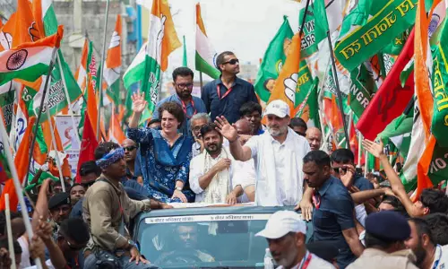 Rahul Praises Revanth For Caste Census, Highlights Telangana Social Welfare Model Rahul Praises Revanth For Caste Census, Highlights Telangana Social Welfare Model