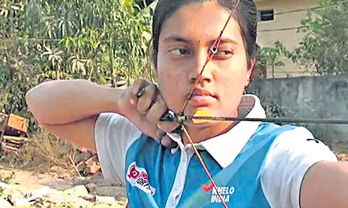 Revanth Reddy Hails Telangana Archer Chikita Taniparti for Striking Gold at World Youth Championship