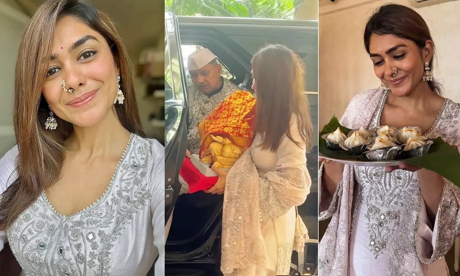 Mrunal Thakur Says Nothing Feels More Special Than Bringing Bappa Home
