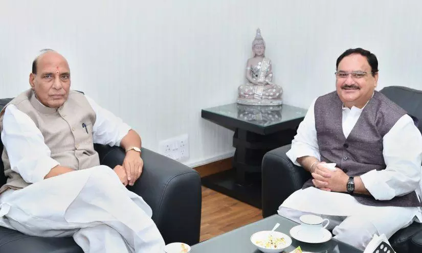 Rajnath, Nadda Pledge Central Aid To TG: BJP