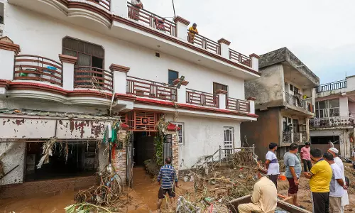 Devastating Floods and Landslides Ravage J&K; Claim Over 40 Lives Devastating Floods and Landslides Ravage J&K; Claim Over 40 Lives