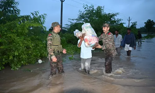 Heavy Rains Halt Vehicular Traffic in Nizamabad, Medak Districts