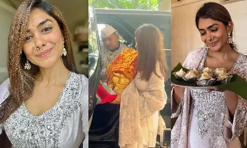 Mrunal Thakur Says Nothing Feels More Special Than Bringing Bappa Home