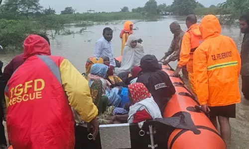 6 Telangana Districts Battered by Rains, 6 Dead, 1,400 Evacuated