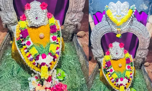 Two Centuries’ Old Chodavaram Swayambhu Vigneshwara Beckons Devotees