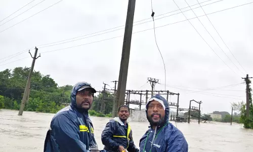 Telangana Floods: Power Staff Risk Safety for Supply