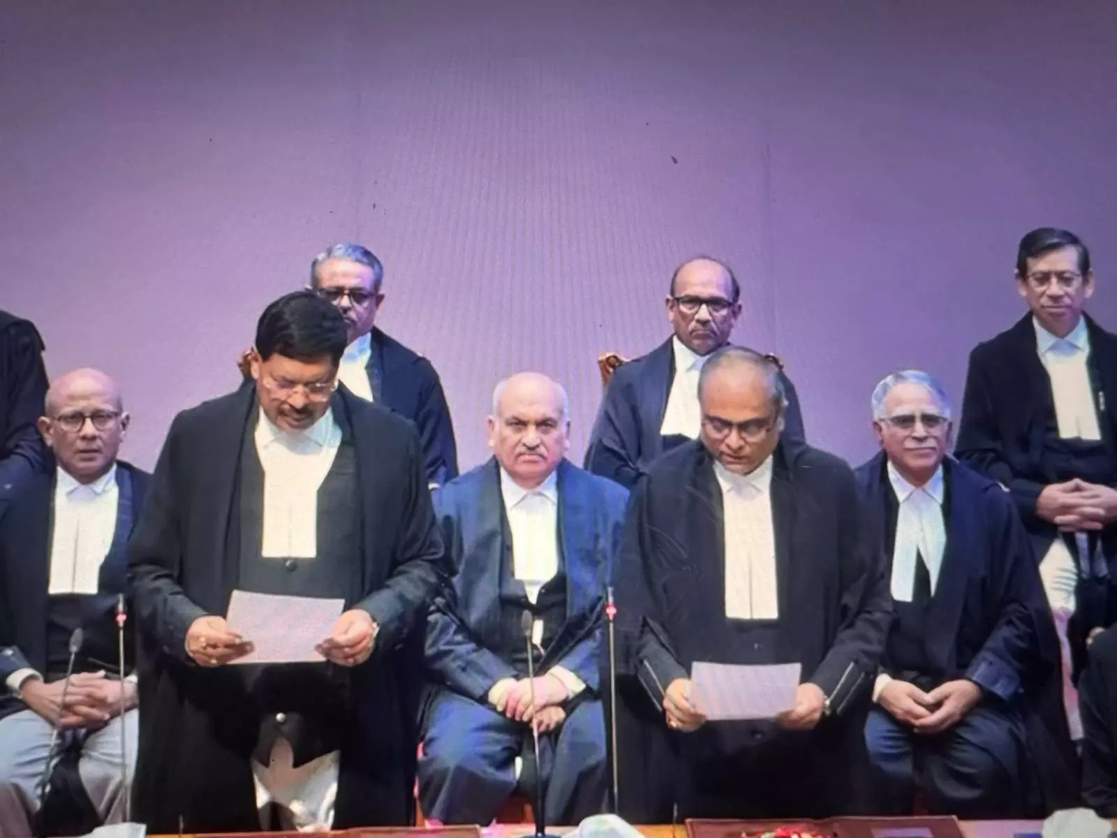 CJI Administers Oath to New SC Judges CJI Administers Oath to New SC Judges