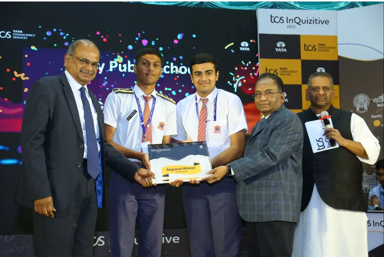 Army Public School’s Gyan Prakash, Bhavyman Sharma Triumph at TCS InQuizitive 2025