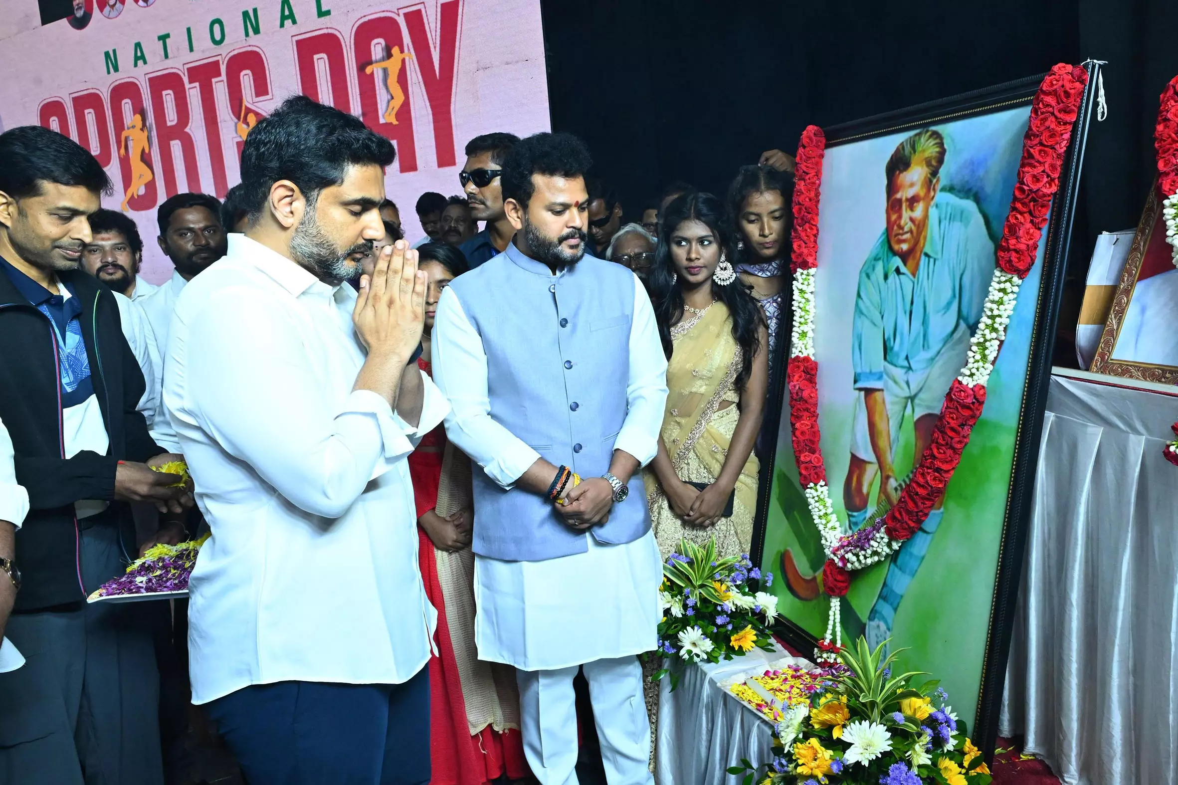 Sports Talents Honoured in AP on National Sports Day Sports Talents Honoured in AP on National Sports Day