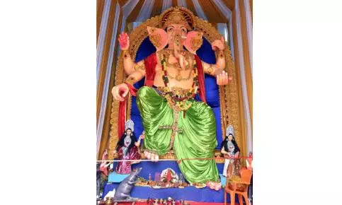 Hyderabad Celebrates Ganesh Chaturthi with Eco-Friendly Idols and On-Site Immersion Hyderabad Celebrates Ganesh Chaturthi with Eco-Friendly Idols and On-Site Immersion