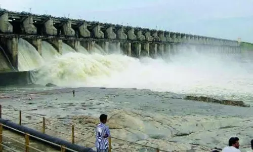 Nizamsagar, SRSP Gates Lifted to Release Flood Water Nizamsagar, SRSP Gates Lifted to Release Flood Water
