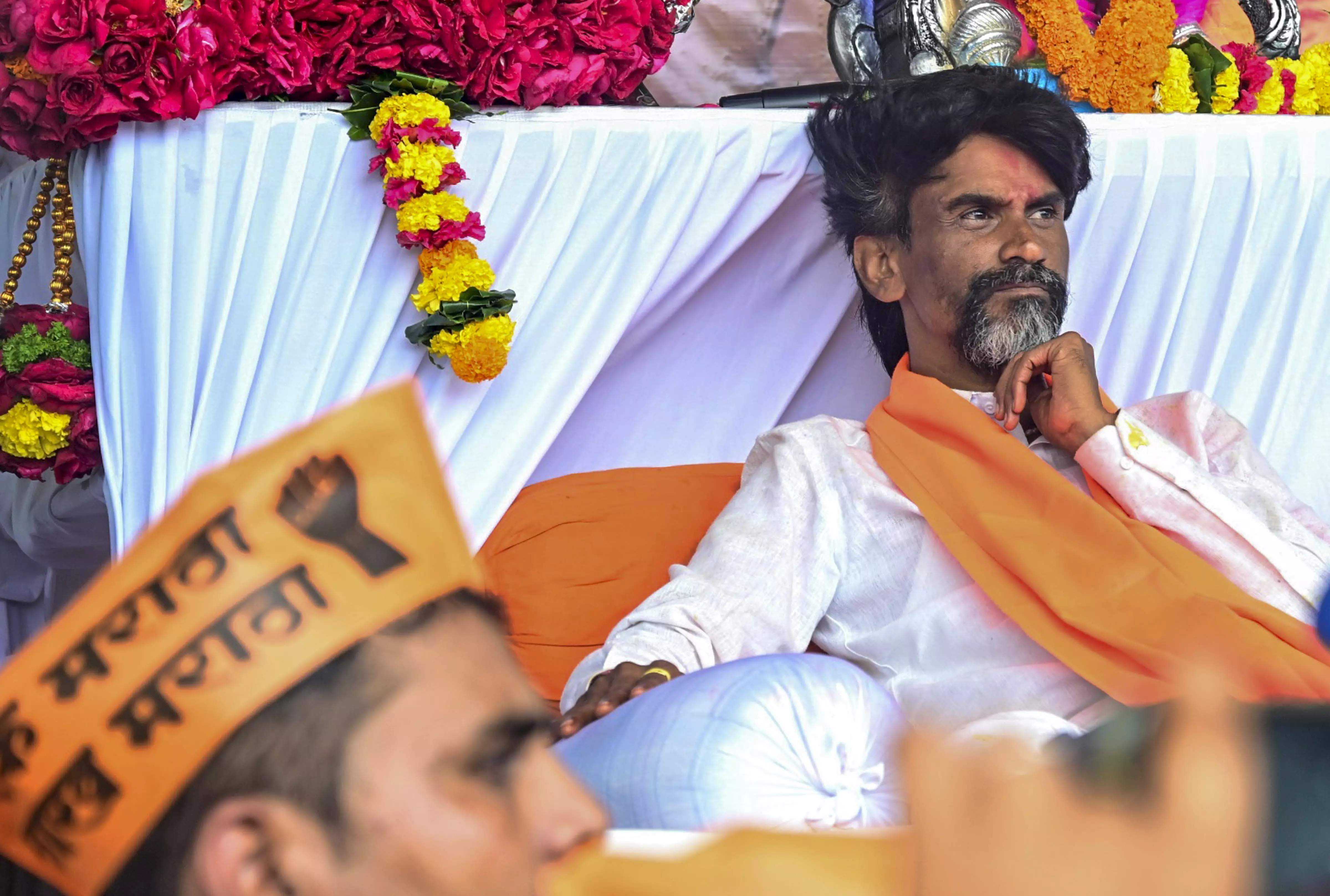 Day 2 of Maratha Quota Protest: Jarange Continues Hunger Srike