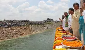 CM Naidu Vows To Provide Water To Every Acre In Andhra