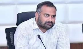 GHMC Chief Inspects EVM Godown