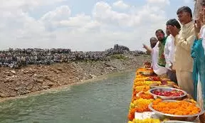 CM Naidu Vows To Provide Water To Every Acre In Andhra