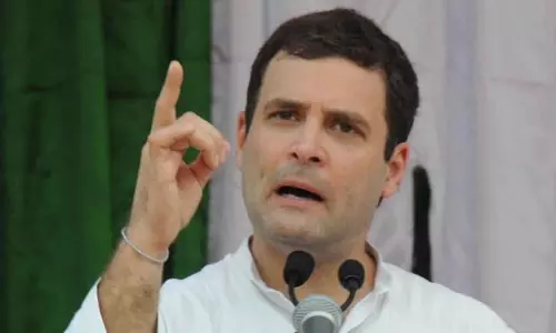 BJP Stages Protest Over Rahul Gandhi’s Remarks