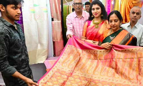 Silk Expo Launched In Vijayawada