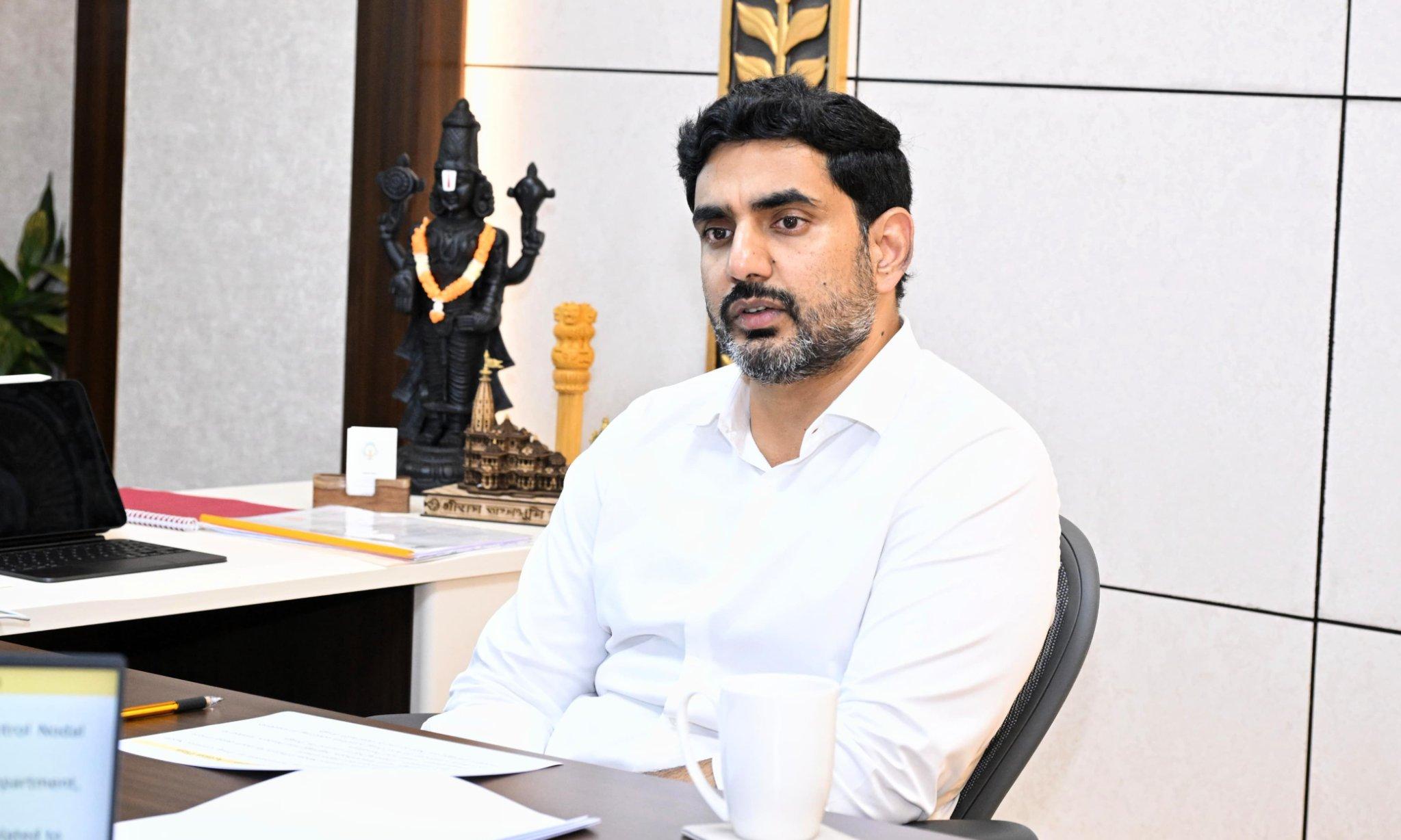 Minister Lokesh Assures Girl a School Seat
