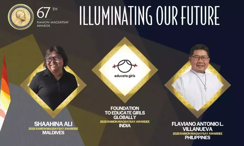 Indian Non-Profit Working for Girls Education Among Winners of Magsaysay Award for 2025