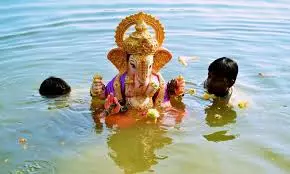 Ganesh Idols Immersed Peacefully Across Kurnool, Nandyal