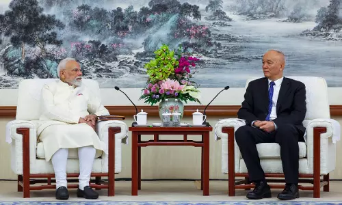 Modi Shares Bilateral Relations Vision With Xis Confidant Cai