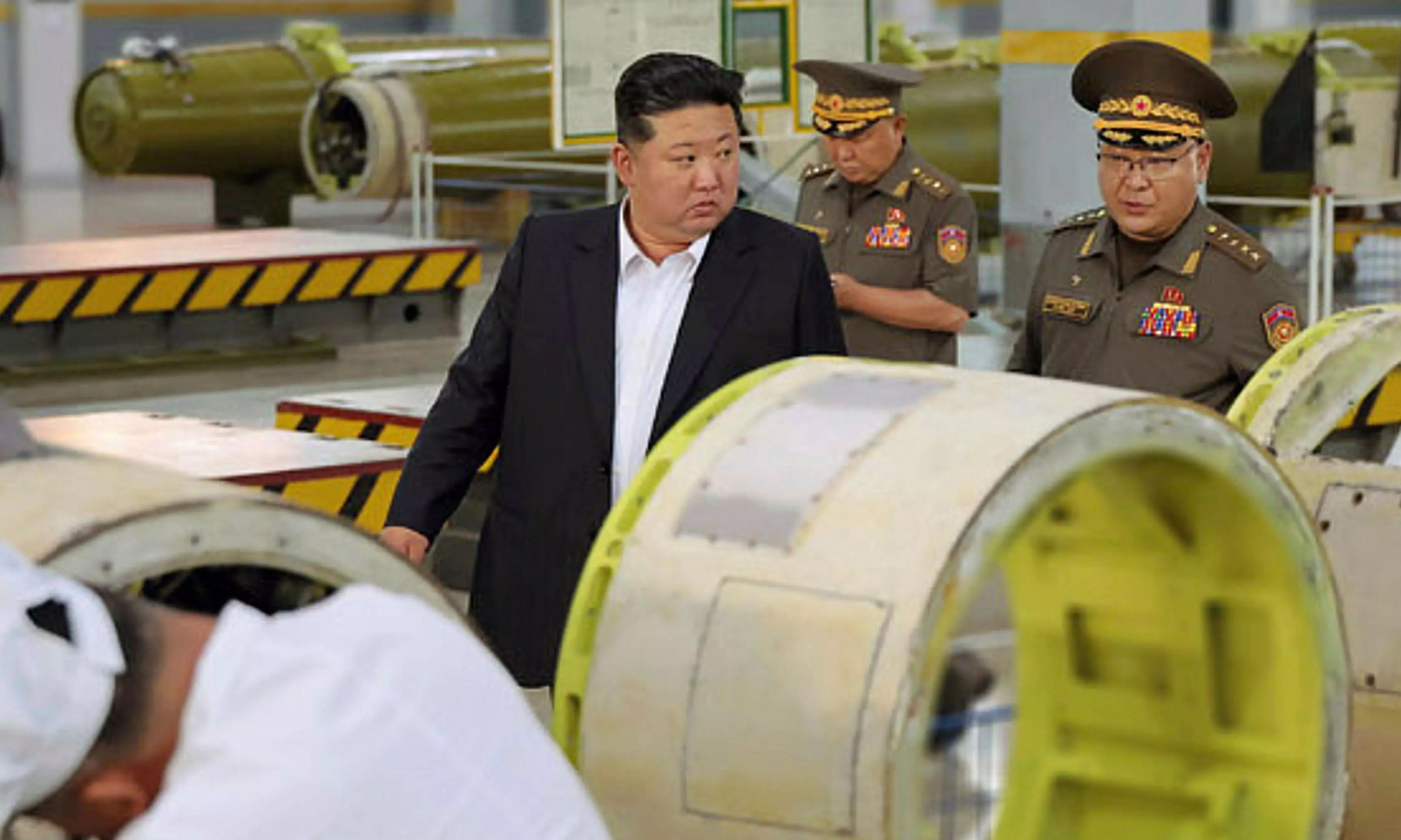 North Korean Leader Visits New Missile Factory Before China Visit