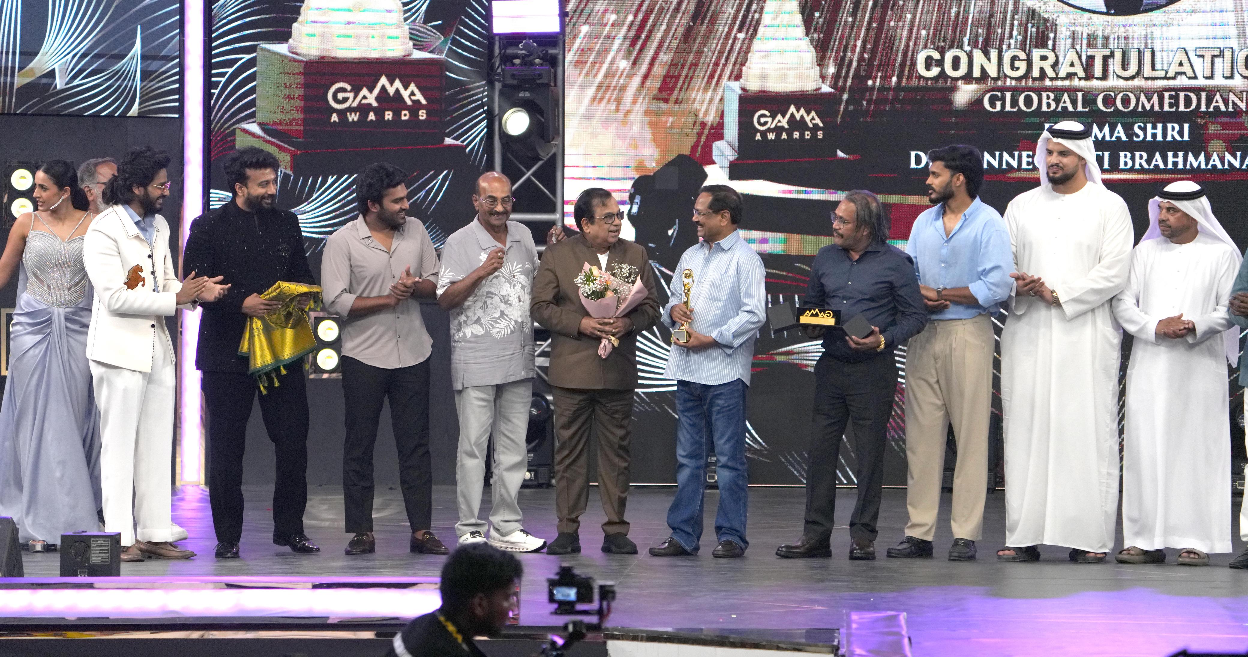 GAMA Awards 2025 Held in Dubai, Honoring Telugu Film Industry