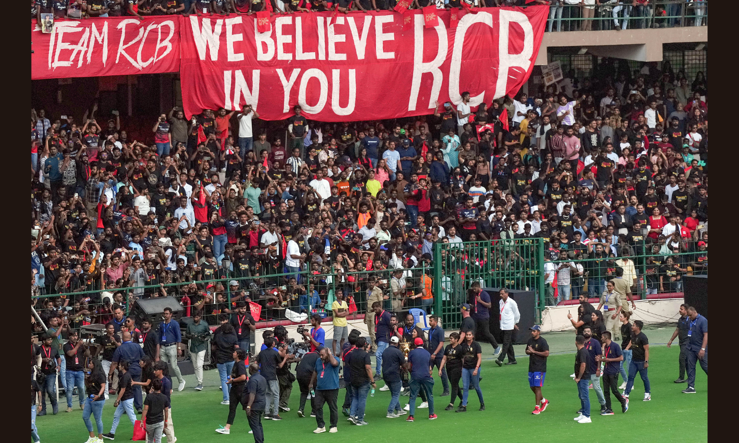 RCB to Build Memorial for Stampede Victims
