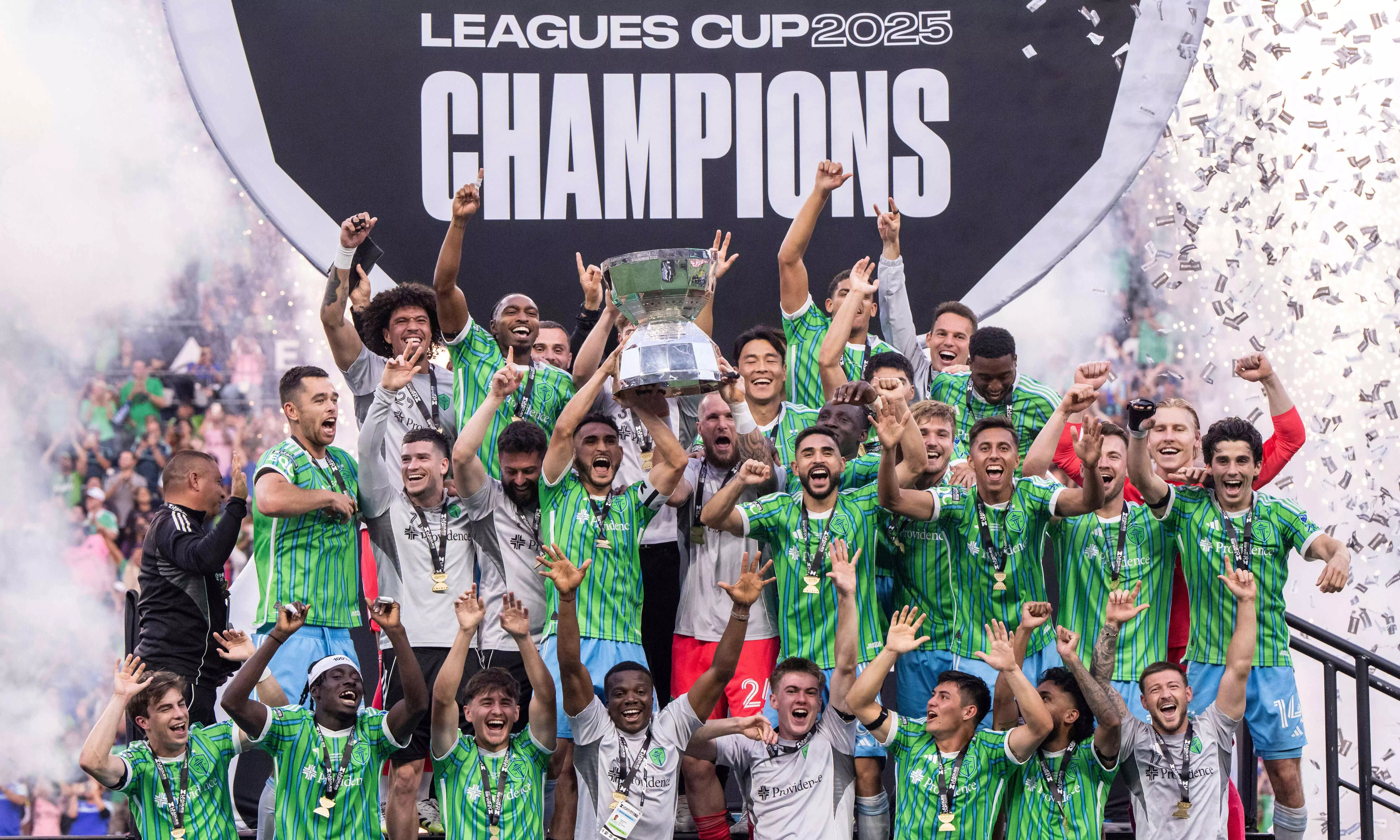 Seattle Sounders Stun Messis Inter Miami To Lift Leagues Cup