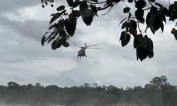 IAF Rescues Man Trapped in Flooded Chhattisgarh River