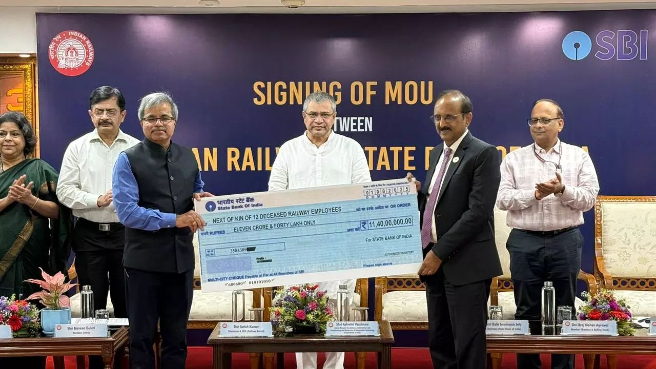 Railway Employees with SBI Salary Accounts to Get Rs 1 Crore Accidental Death Cover