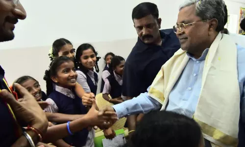 Kia Adopts Government School In CM Siddaramaiahs Native Village For 3 Years