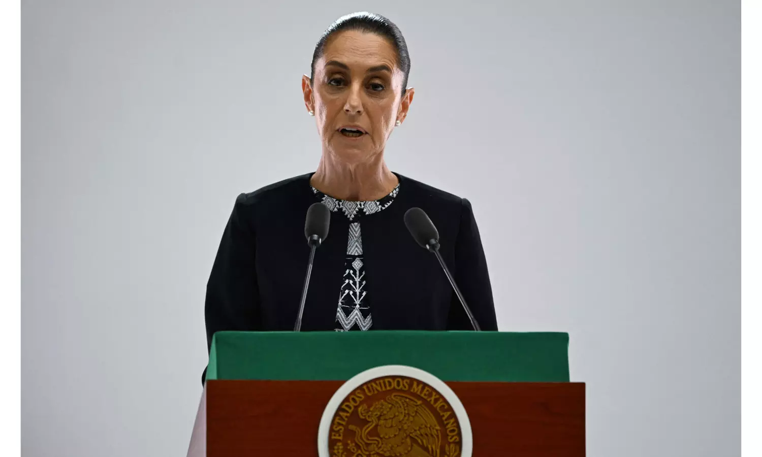 Mexico’s First Female President Marks One Year, Weighing Trump Ties, Social Reforms