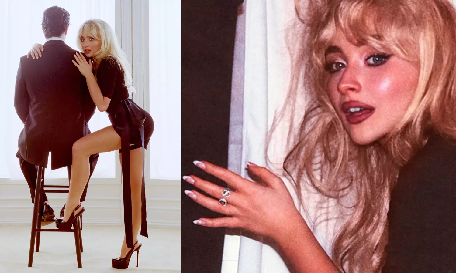 Sabrina Carpenters Album Cover Row: Mans Best Friend and Feminists Worst Enemy