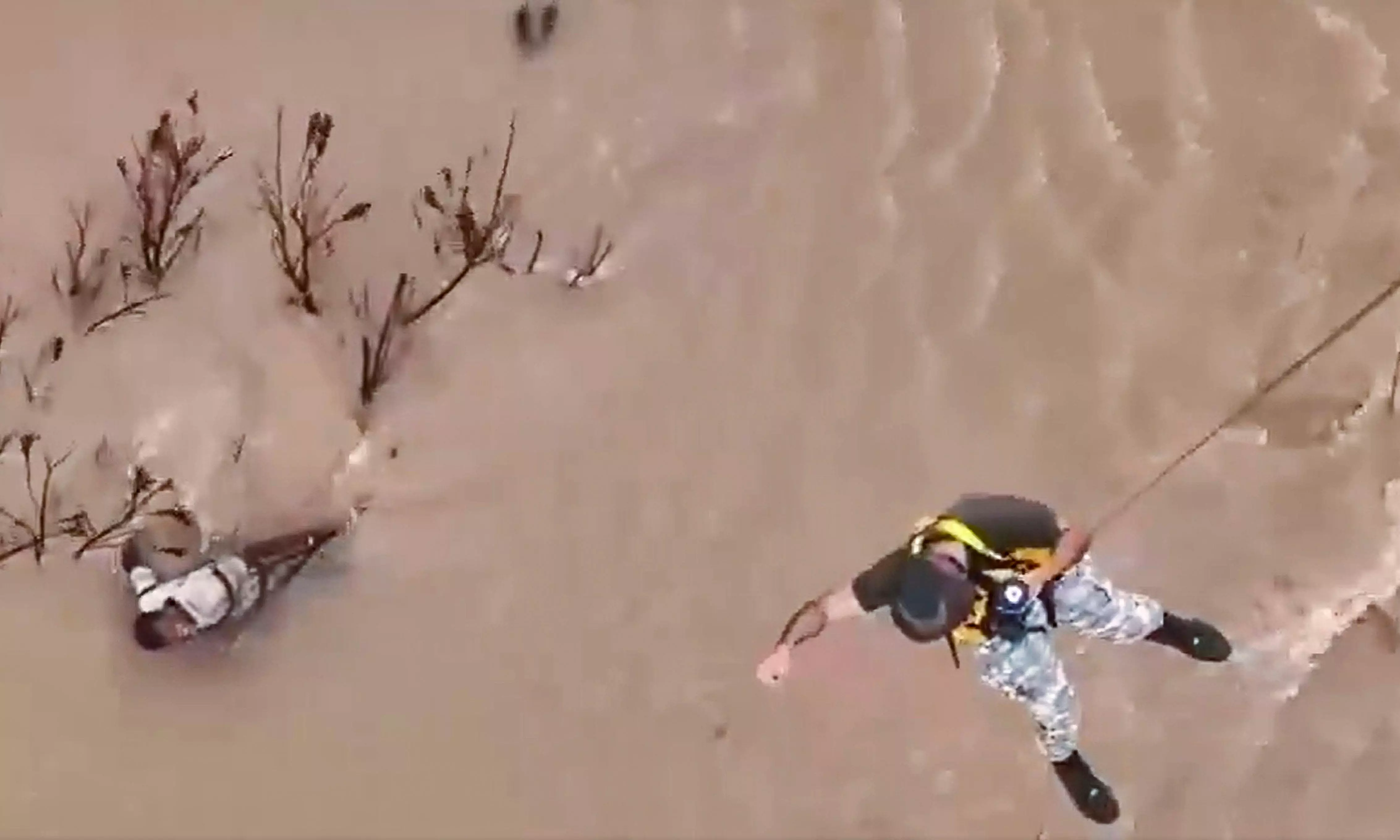 C’garh: Man, Trapped in Flooded River for 12 Hours, Rescued by IAF