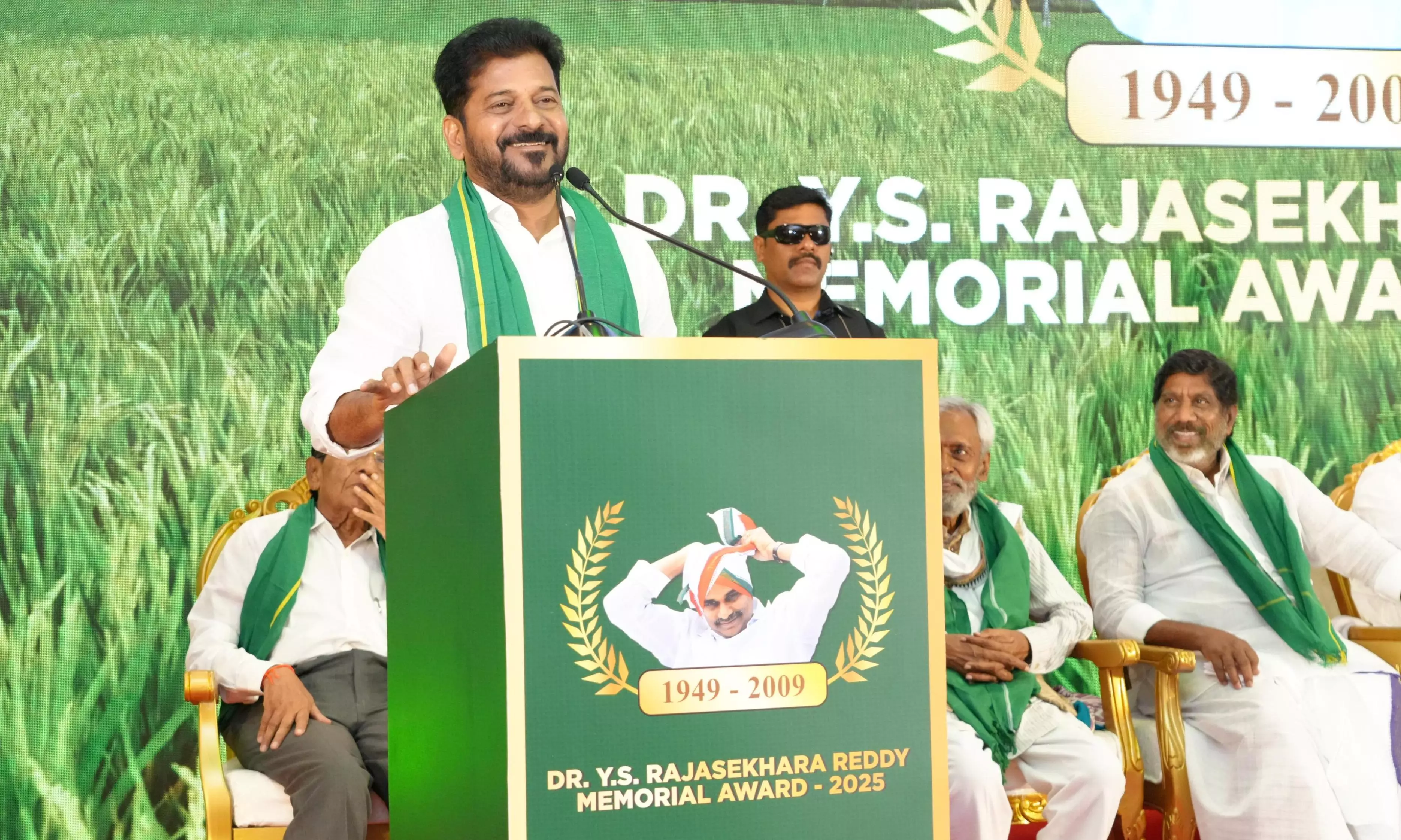 Revanth Says He Will Fulfil YSR’s Legacy, Vision Revanth Says He Will Fulfil YSR’s Legacy, Vision