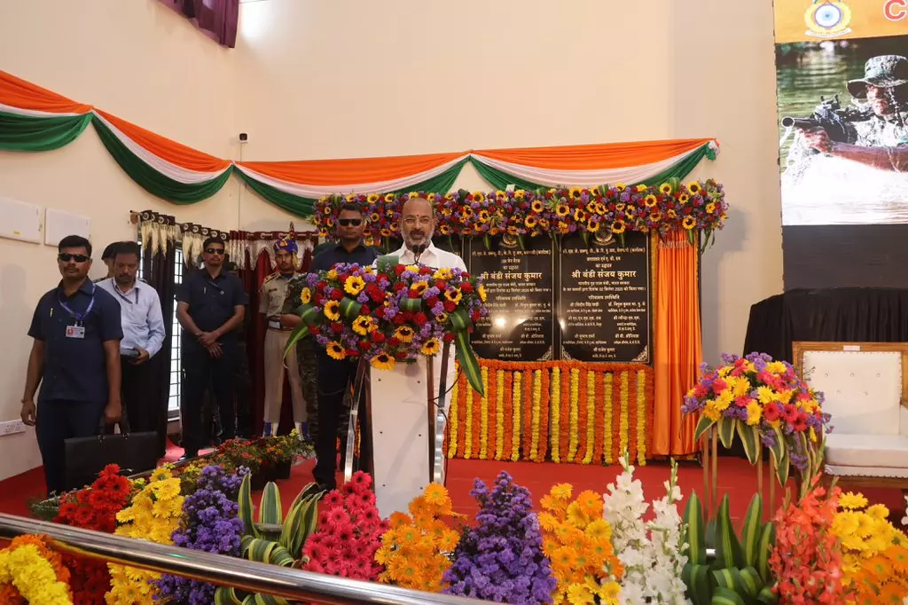 Bandi Sanjay Hails CRPF Sacrifices