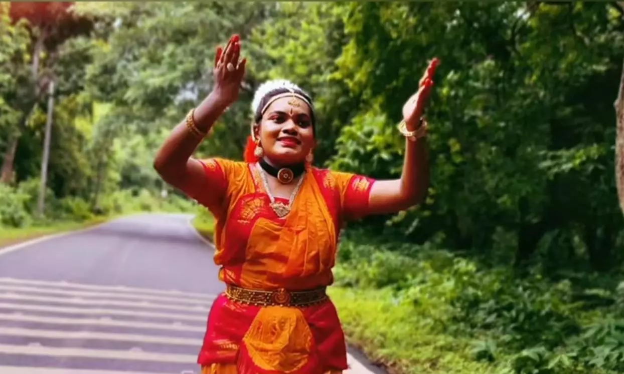 Artiste Dances Her 8-km Way In Prayer To The Ahobilam Lord