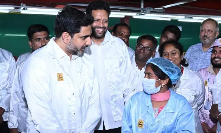 Lokesh Wants Women to Take Lead, Including at Home