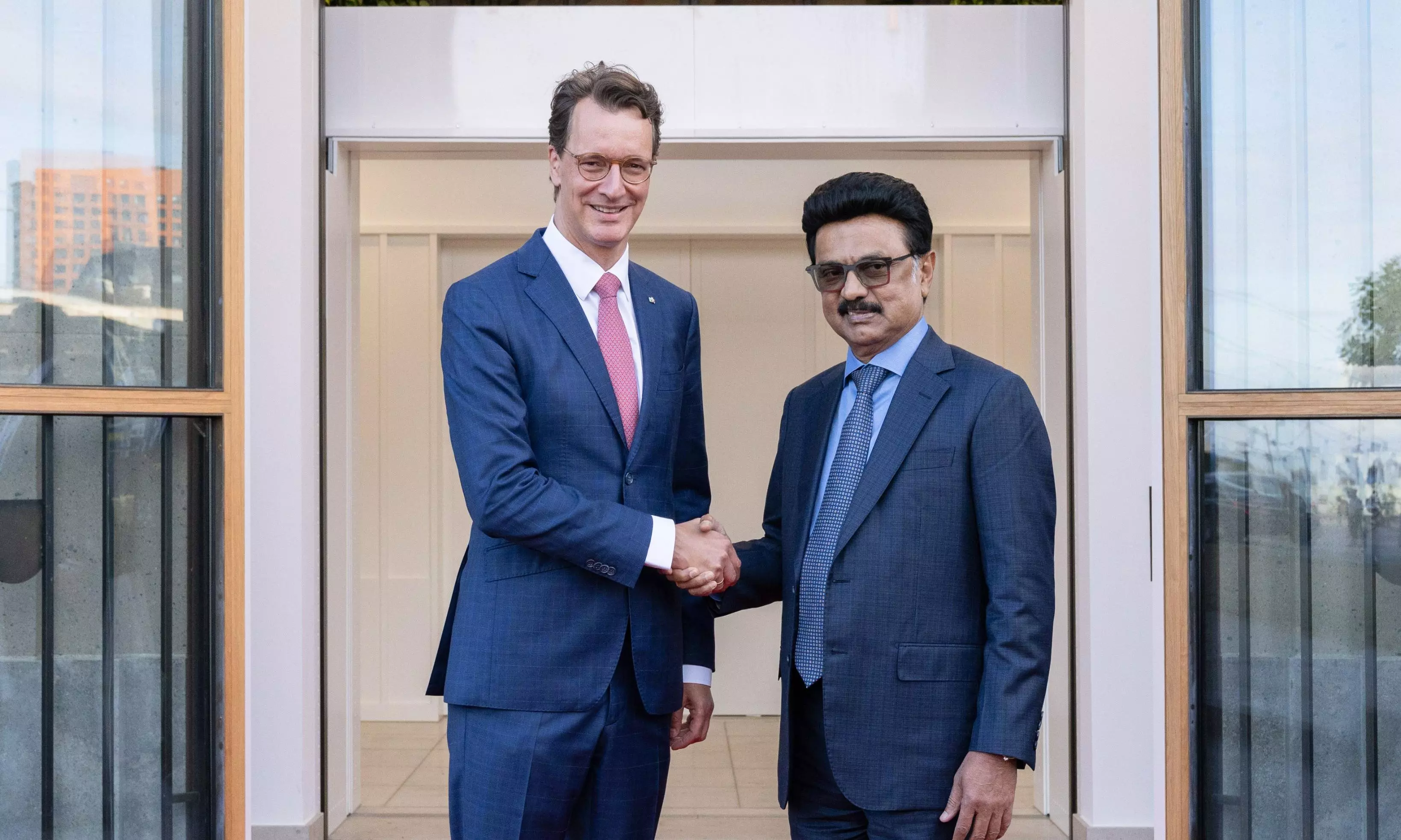 Stalin Meets NRW President