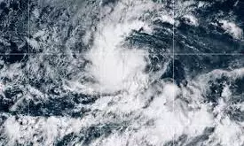 Hurricane Kiko Forms In The Pacific, Moving West